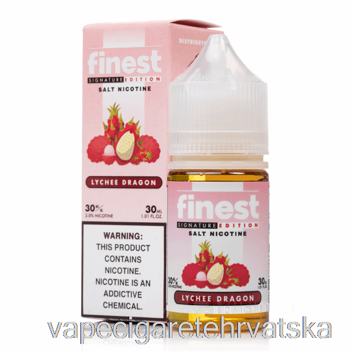 Vape Cigarete Lychee Dragon - The Finest Signature Edition Sol Nic - 30ml 30mg